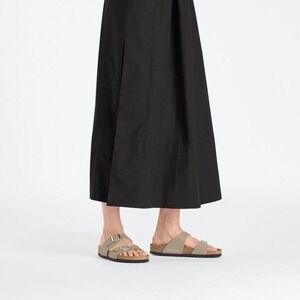 Birkenstock Sydney Vegan Gray‎ Taupe Sandals Adjustable Buckle Boho 5-5.5